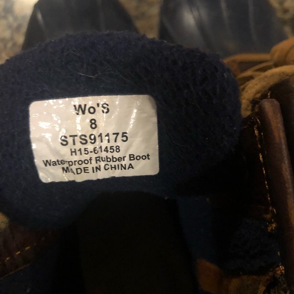 Sperry Duck boots 8m - Picture 3 of 4